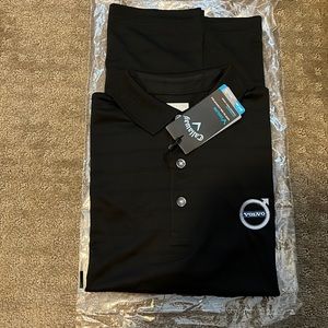 NEW men’s callaway “Volvo” golf shirt (size medium)